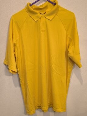 Columbia Golf Performance Men's Yellow Polo Shirt XL